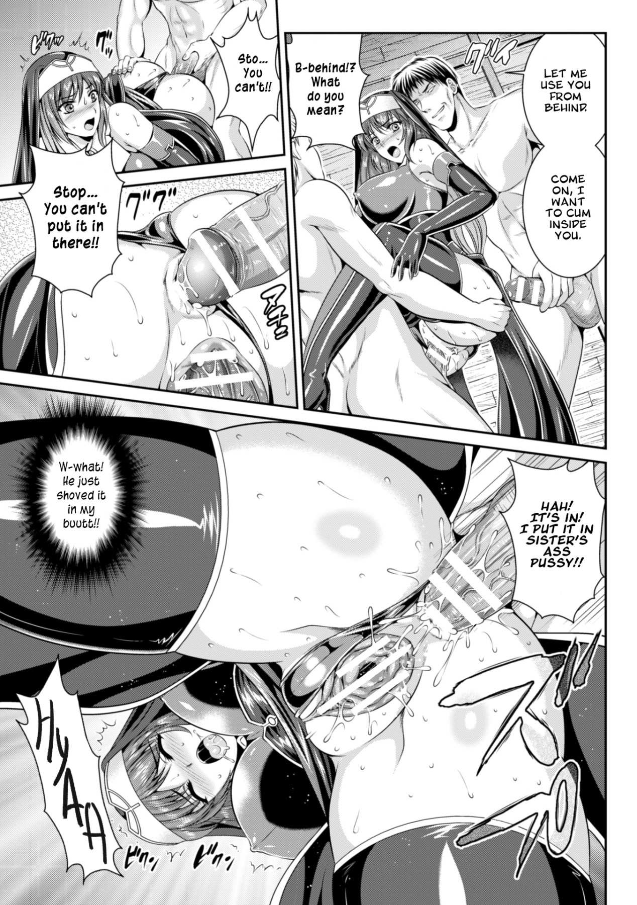 Hentai Manga Comic-Liese's destiny: Punishment Of Lust On The Slime Prison Ch.1-3-Read-47